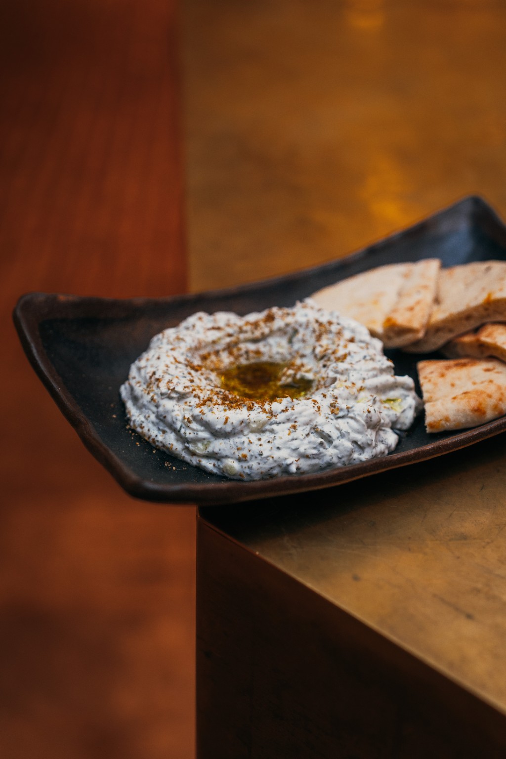 Hummus met pitabrood