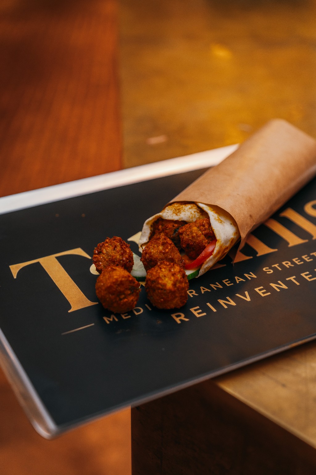 Falafel wrap